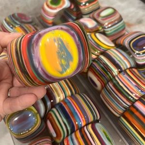 Sobral PopArt bangle. Authentic original stamped.